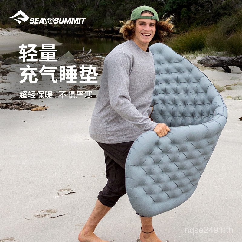 เสื่อนอนกลางแจ้งแบบพอง น้ำหนักเบาทึกระบายอากาศได้ดีสำหรับตั้งแคมป์และเดินป่า