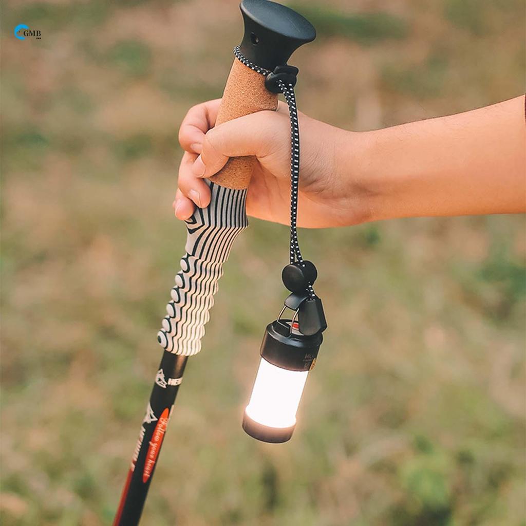 กระเป๋าเป้สะพายหลังสำหรับเดินป่า มาพร้อมอุปกรณ์เสริม เช่น เชือกยืดหยุ่นและคาราบิเนอร์ เหมาะสำหรับการท่องเที่ยวกลางแจ้ง