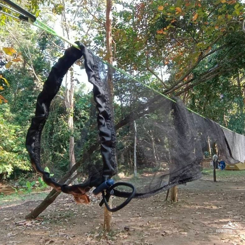 เขางูเอ้าท์ดอร์ ถุงงู ถุงตาข่าย Snake Skin สำหรับทาร์ปเปล ถุงจัดเก็บทาร์ป