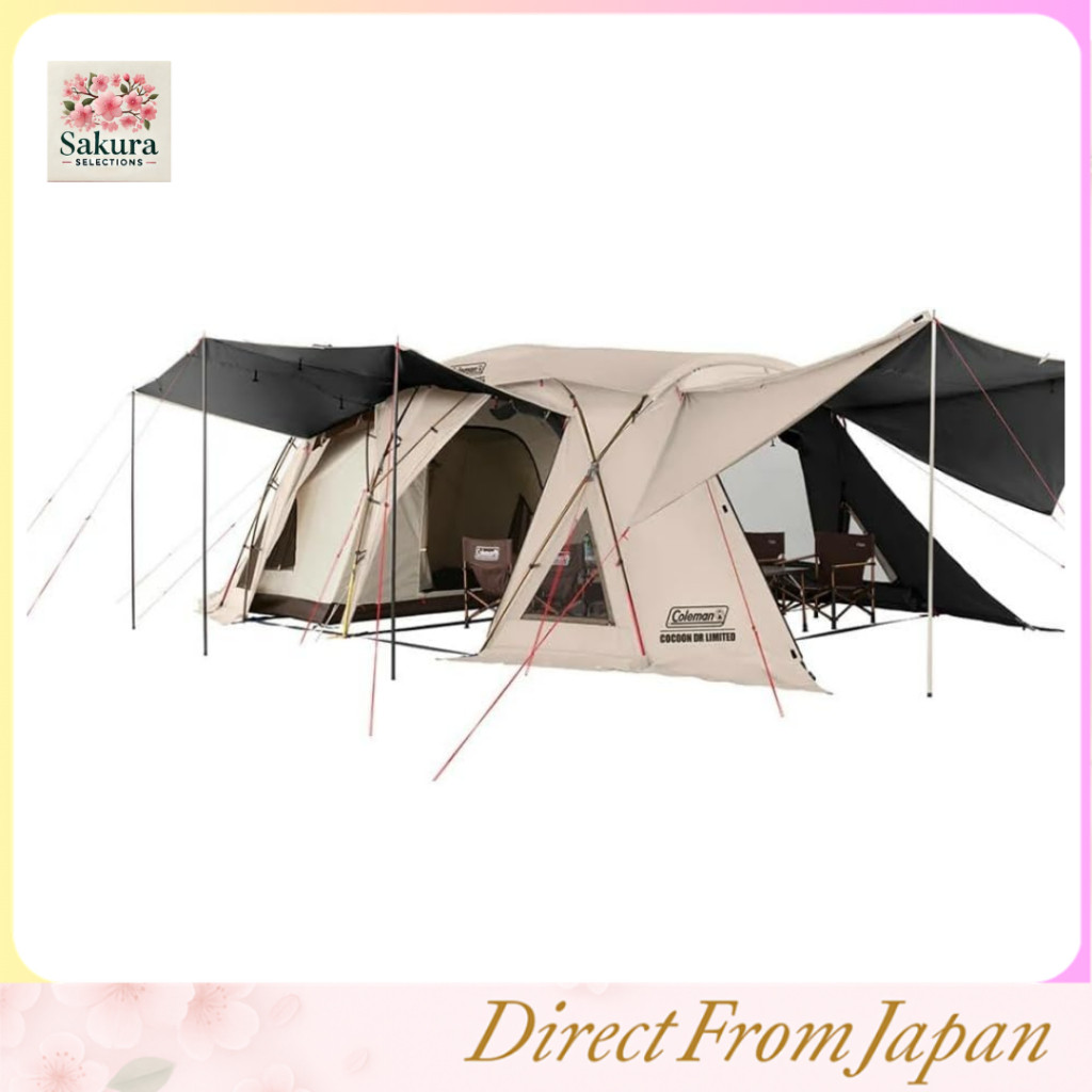 Coleman Family Tent 2Room Cocoon DR Limited 2218061 BeigeFF
