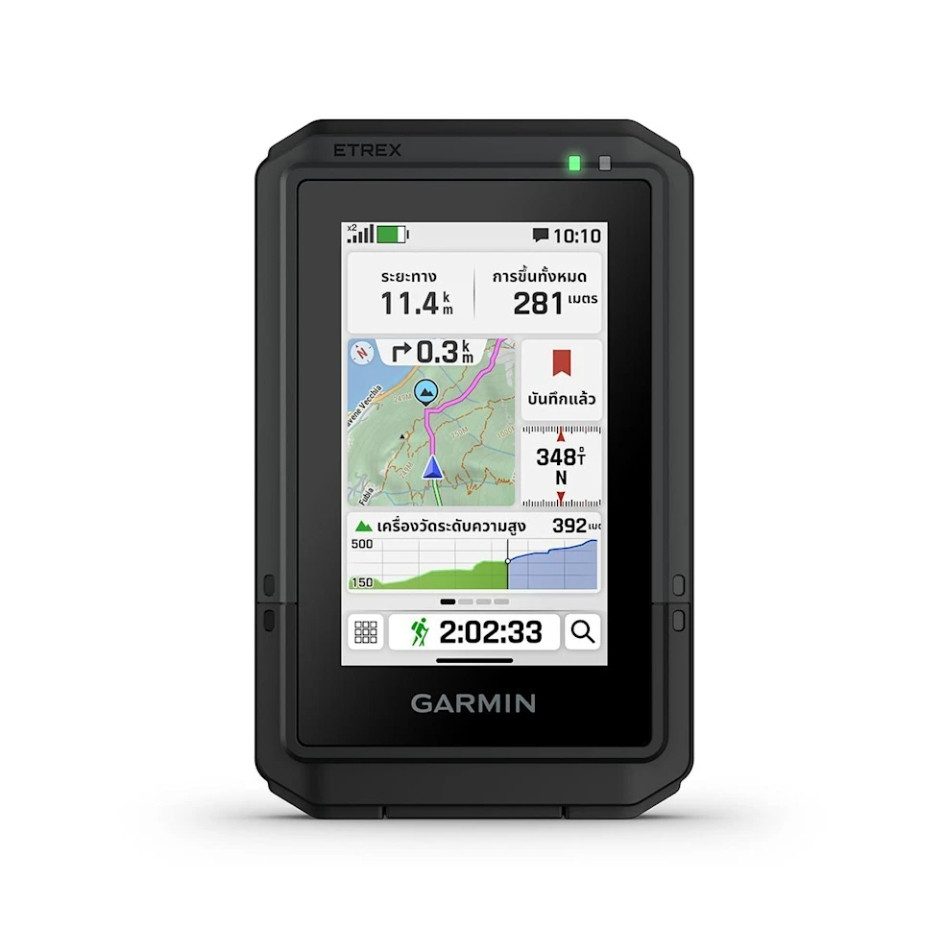 พร้อมส่ง เครื่องหาพิกัดด้วยสัญญาณดาวเทียม Garmin eTrex Touch เครื่องศูนย์ไทย เมนูภาษาไทย
