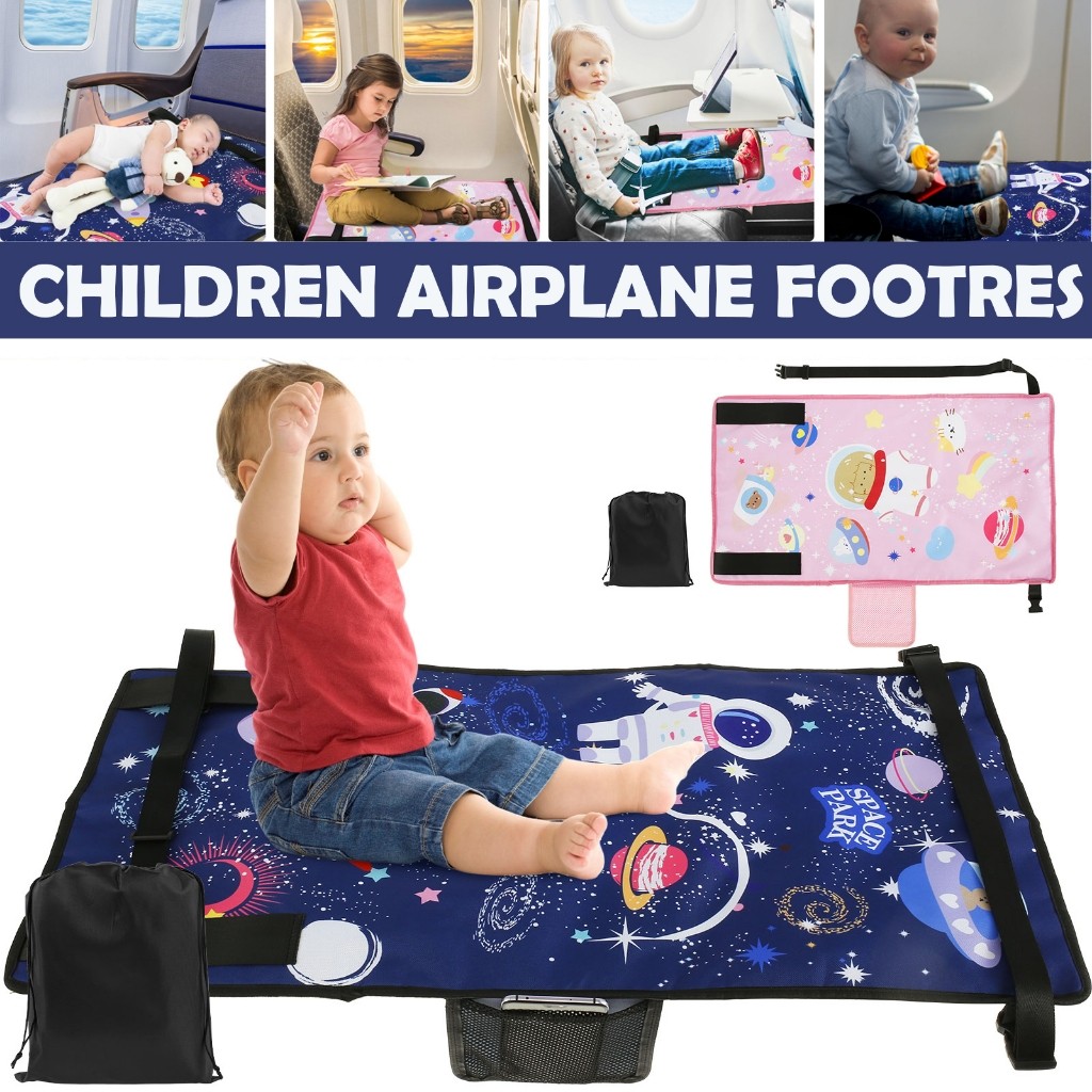 เตียงเครื่องบินแบบพกพา ที่พักเท้า เตียงเด็ก เตียงเครื่องบิน สาหรับเด็ก แบบพกพา เปลเดินทาง เตียงเด็ก เบาะนั่ง เครื่องบิน ที่พักขา สาหรับเด็ก เพื่อนอน