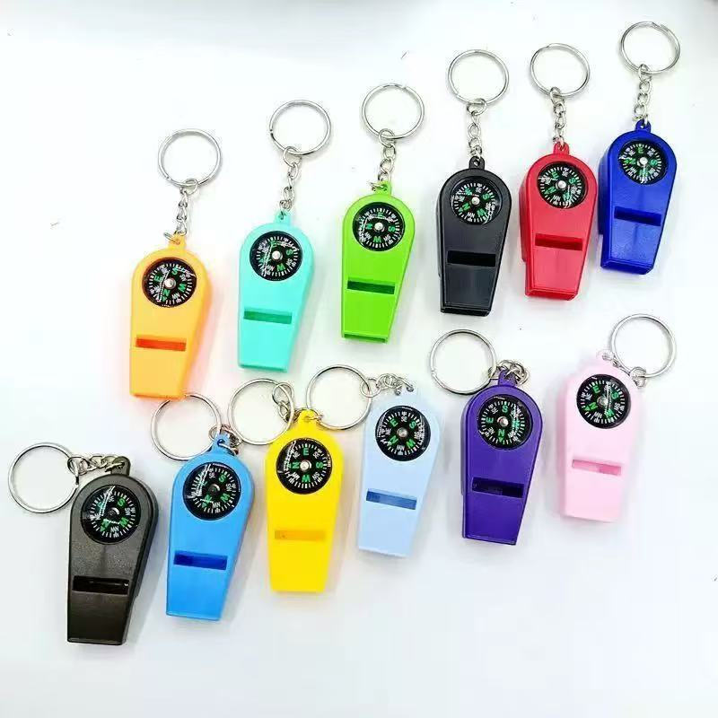 เอ็มแอนด์เค  นกหวีดพกพา มีเข็มทิศและป้องกันแกดเจ็ต ใช้สำหรับผจญภัยและท่องเที่ยว