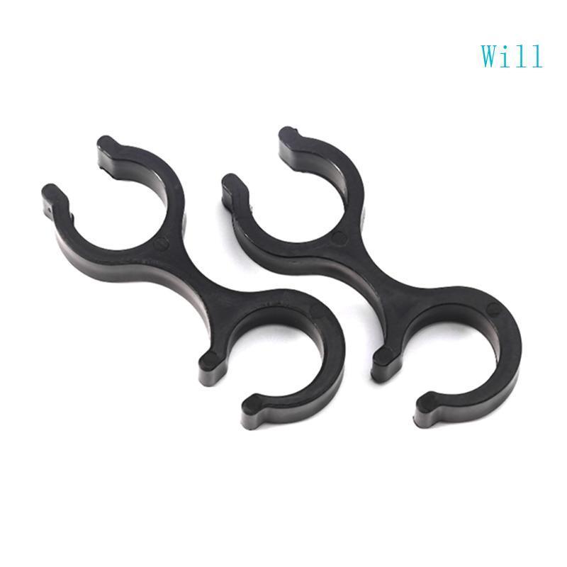 เสาคลิปเดินป่าแบบพกพา มาพร้อมก้านคู่และสายคาดเข็มขัดสำหรับการใช้งานที่หลากหลาย