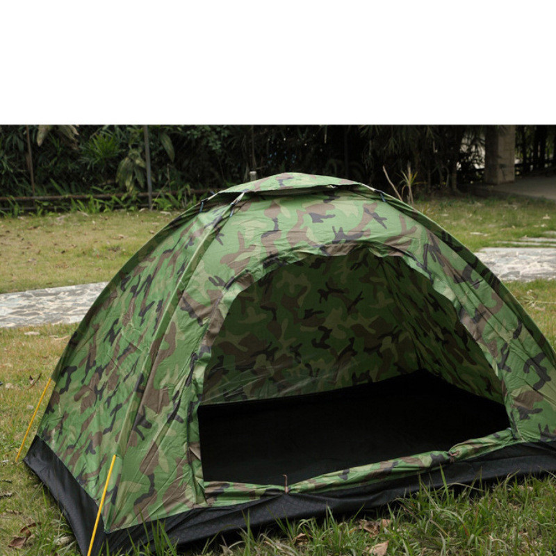 เต็นท์ลายพราง Wolf Outdoor กันน้ำ เหมาะสำหรับการเดินป่าและท่องเที่ยว