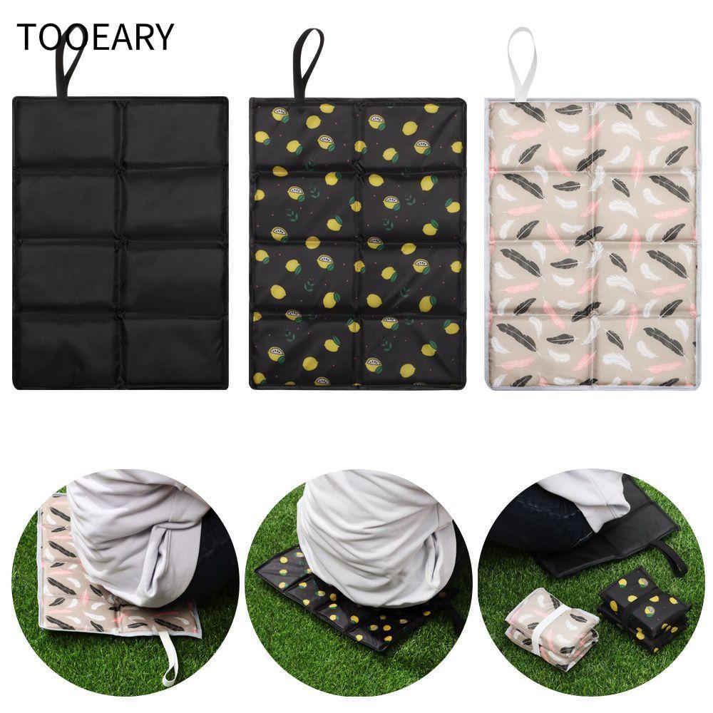 TAINAKARITSU เสื่อตั้งแคมป์แบบพับได้น้าหนักเบาทนทานแผ่นรองรองนั่งโฟมแบบพกพา