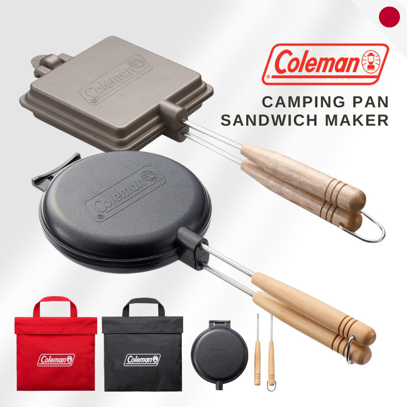 Coleman NonStick Camping Pan Sandwich Maker Set Compact Detachable Design