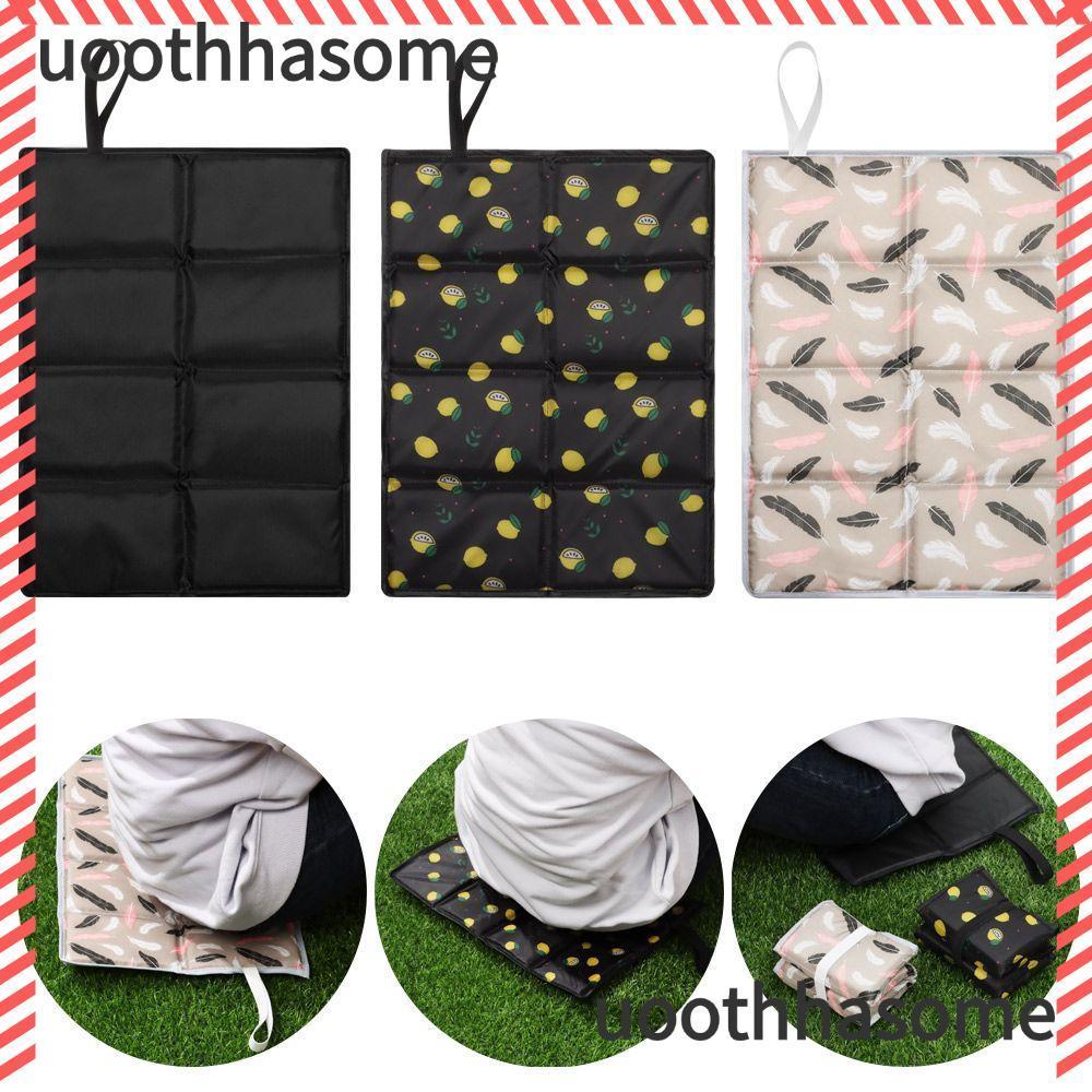UOTHHASOME เดินป่าที่นั่งปิกนิกแบบพกพาบ้านเบาะผ้าโฟมนั่ง Pad