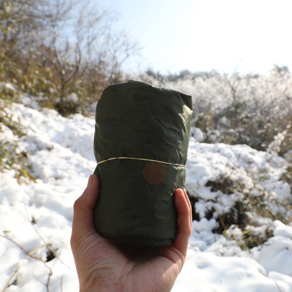 เบาะพองน้ำหนักเบาสำหรับแคมปิ้งกลางแจ้ง ทนทานและอบอุ่น