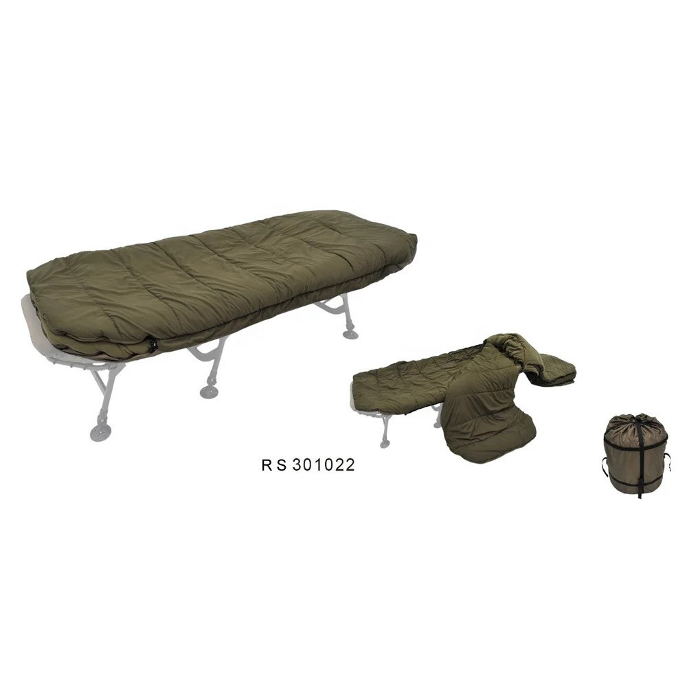 ถุงนอนสองชั้นสำหรับทุกฤดูกาล พร้อมใช้งานในการตกปลาและการตั้งแคมป์