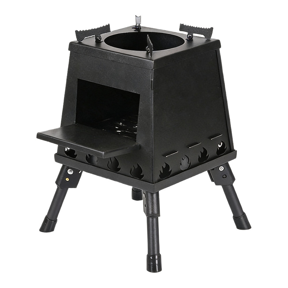 เตาหลอมสแตนเลสพับได้สำหรับตั้งแคมป์และบาร์บีคิว โปรโมชันสินค้าคงคลัง