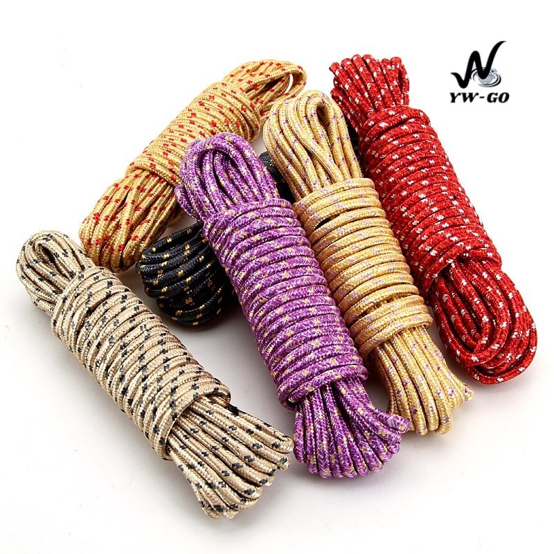 เชือกตากผ้า เชือก ยาว10เมตร เชือกพาราคอร์ด สำหรับเดินป่า ตั้งแคมป์ พร้อมส่งค่ะG2728