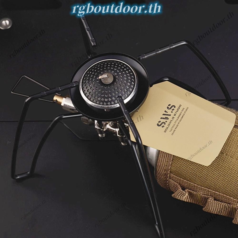 จัดส่งในกรุงเทพ 2900w เตาแก๊สแบบพับได้ เตาแมงมุมอเนกประสงค์ พกพาสะดวก สำหรับเดินป่า แคมป์ปิ้ง กลางแจ้ง ทาอาหาร ฉุกเฉิน ใช้งานง่าย ทนทาน