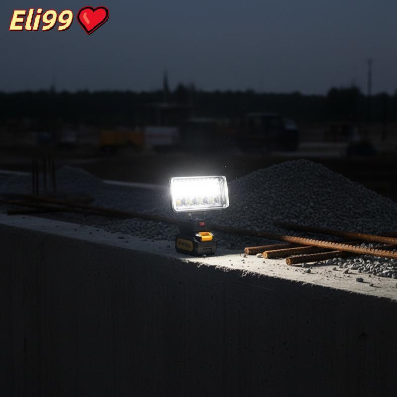 Makita ไฟทำงาน LED แบตเตอรี่ Liion 18V ขนาด34นิ้วไฟฉายฉุกเฉินแบบพกพาโคมไฟตั้งแคมป์