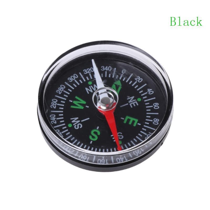เข็มทิศสีดำอเนกประสงค์ เชื่อถือได้ เหมาะสำหรับการเดินป่าและการ ์