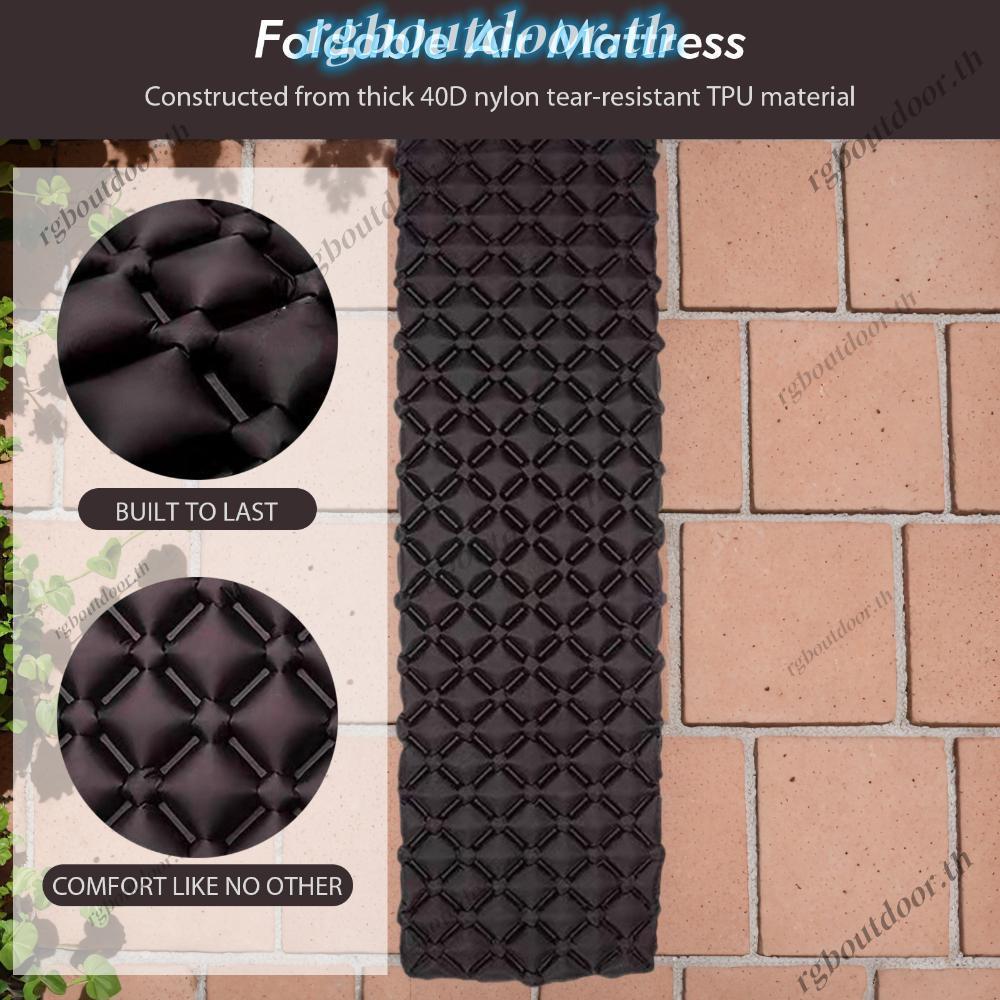 เสื่อพองพกพา ทนทาน สำหรับการเดินป่า ตั้งแคมป์ และปิกนิกชายหาด