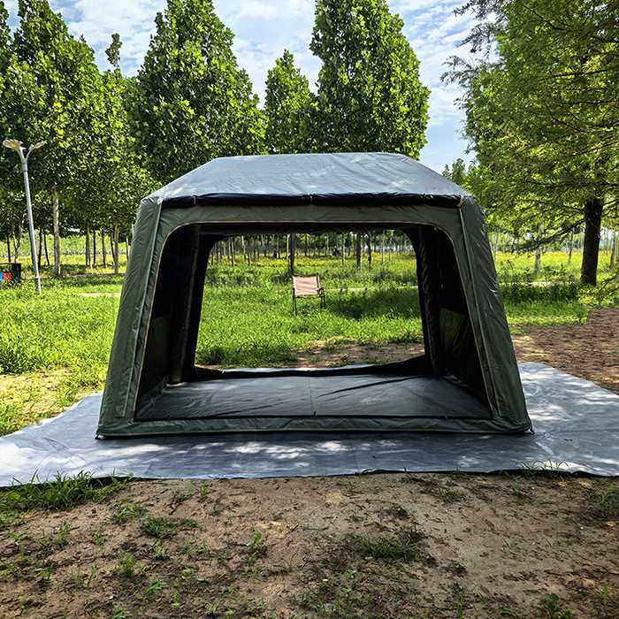 ตั้งแคมป์กลางแจ้ง เต็นท์พองลมสำหรับปิกนิก เต็นท์พกพาสำหรับครอบครัว เต็นท์พองลมไม่ต้องติดตั้ง มีสินค้าในสต็อก หลังคาเคบิน