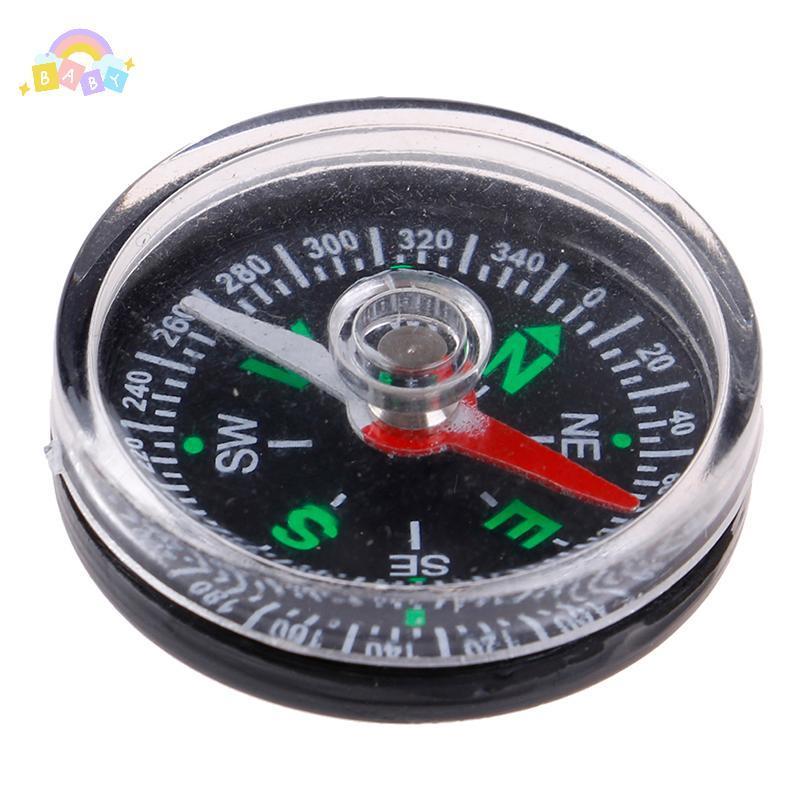 เข็มทิศขนาดเล็ก 30 มม เครื่องมือตั้งแคมป์และเดินป่าสำหรับนักผจญภัยกลางแจ้ง