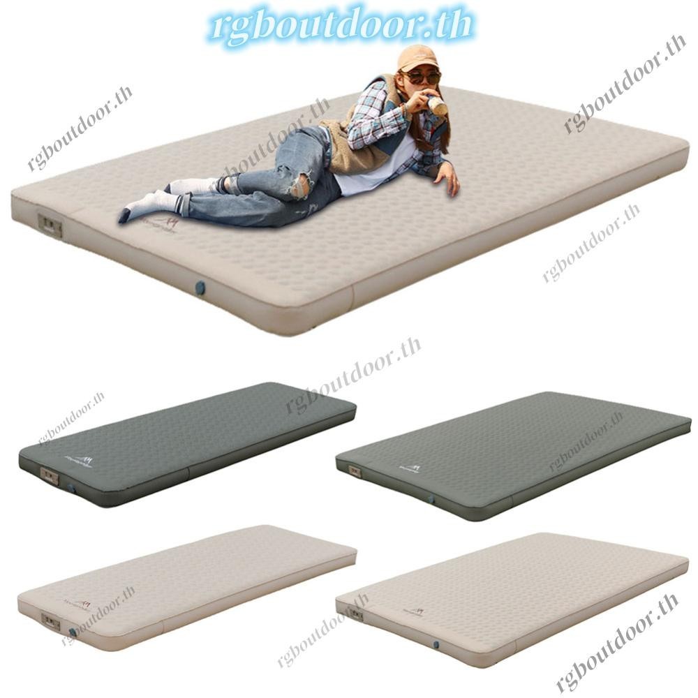 เบาะลมพองตัวเอง น้ำหนักเบาทrsพกพา สบายเมื่อนอน เหมาะสำหรับการเดินป่า