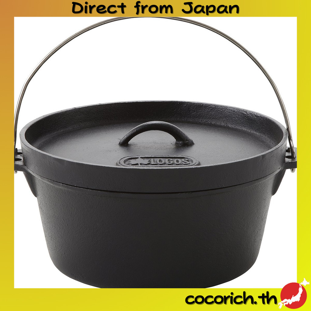 โลโก้ส์ หม้อดัตช์โอเว่น SL หม้อดัตช์โอเว่น12 นิ้ว ดีพ พร้อมกระเป๋า รุ่น 81062232 สำหรับตั้งแคมป์และกิจกรรมกลางแจ้ง ส่งตรงจากญี่ปุ่น