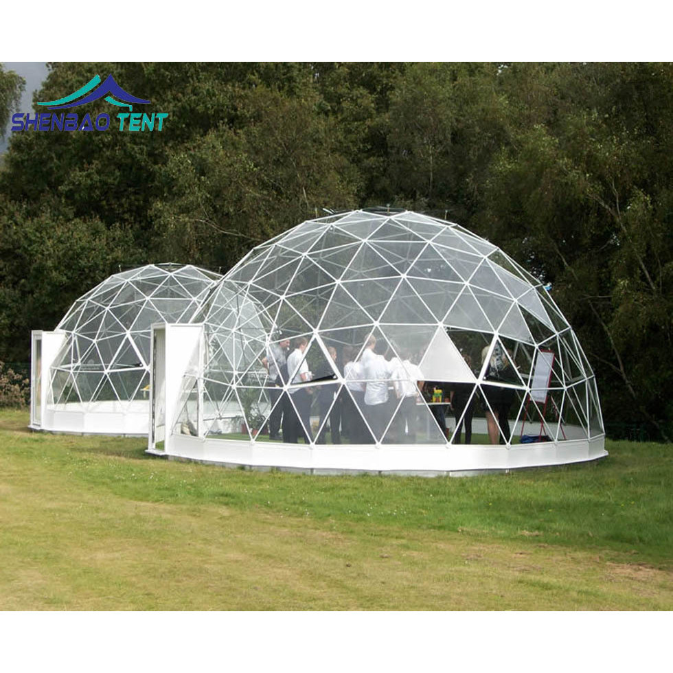 เต็นท์ทรงกลม Granping Dome จาก PVC โปร่งใส เหมาะสำหรับกิจกรรมกลางแจ้งและวันหยุดพักผ่อน