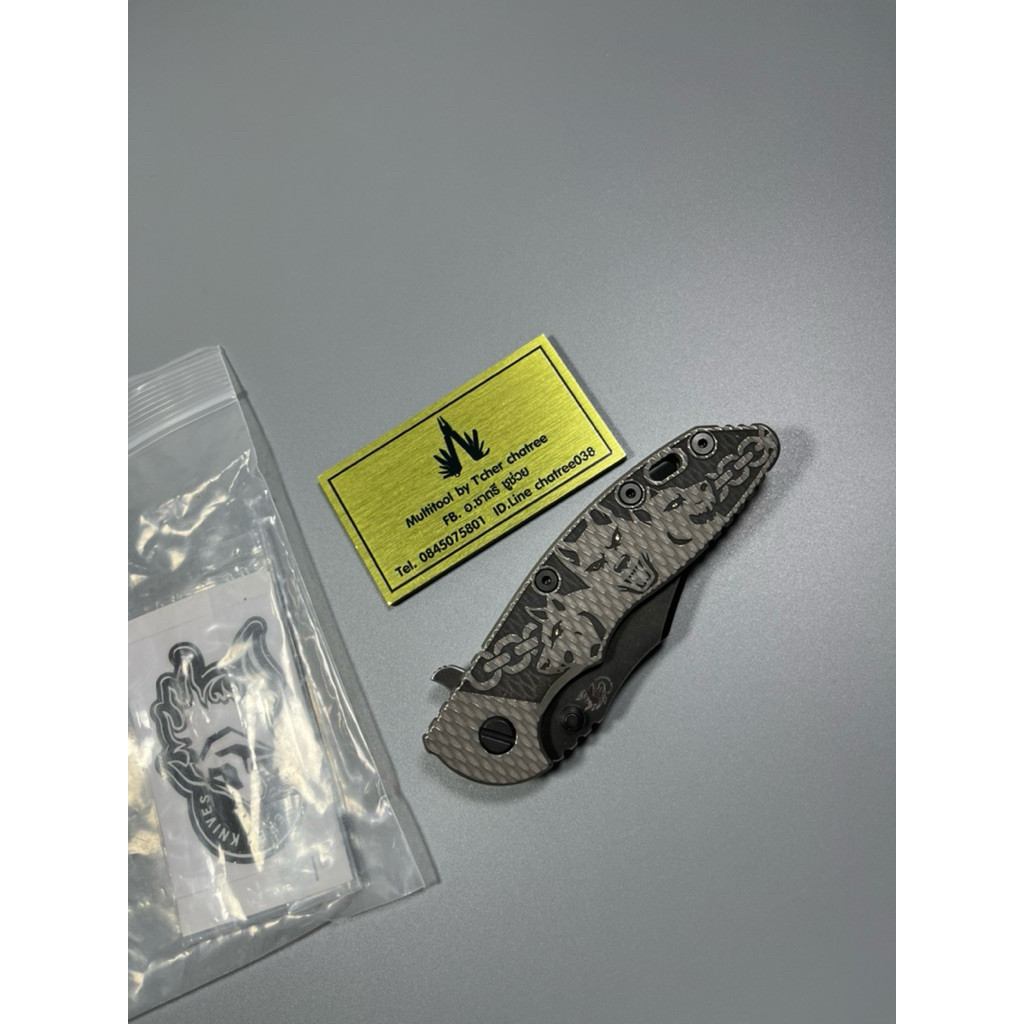 Hinderer XM18 35 Bowie The Cerberus Project Ranch Hounds Exclusive MagnaCut